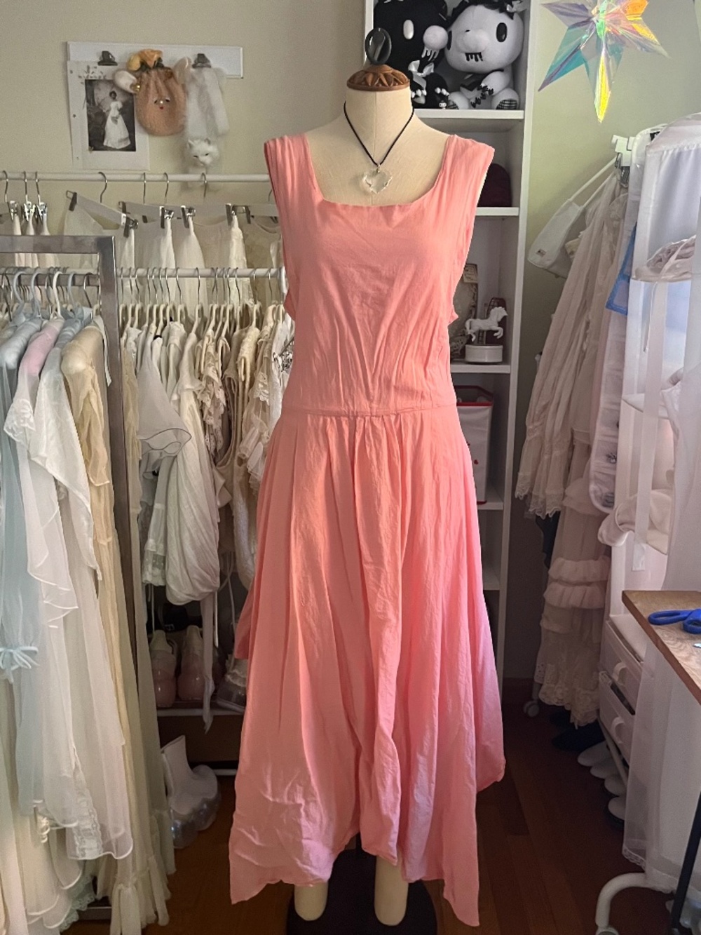 Vintage Studio West Apparel Curvy Cotton Dress